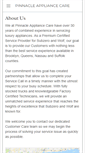 Mobile Screenshot of pinnacleappliancecare.com